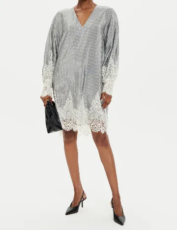 Rochie scurta Karen By Simonsen, gri