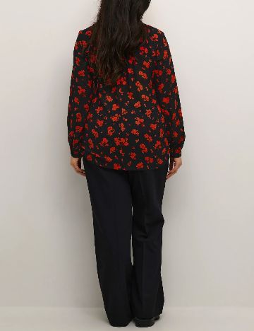 Bluza Kaffe Curve, negru