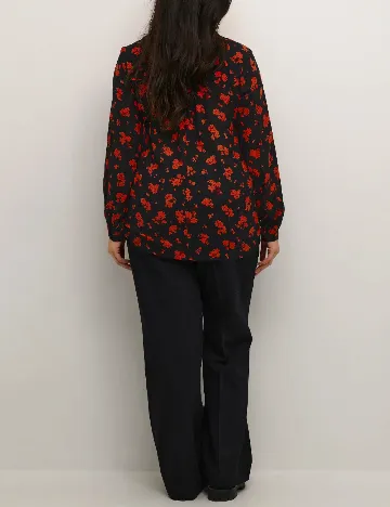 Bluza Kaffe Curve, negru