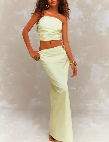 Compleu Missguided, galben