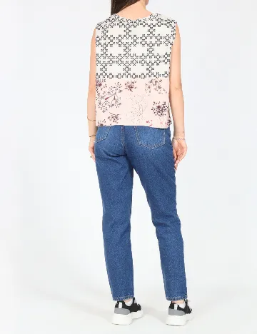 Top Zara, roz deschis