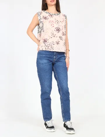 Top Zara, roz deschis