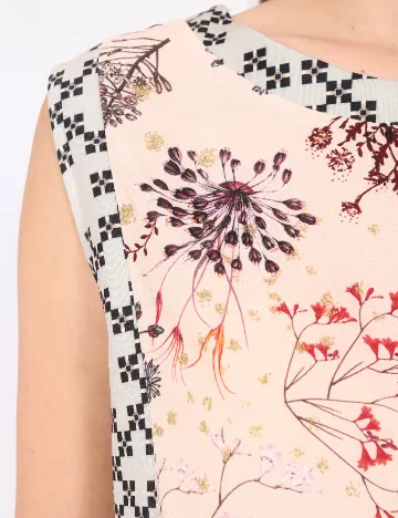 Top Zara, roz deschis
