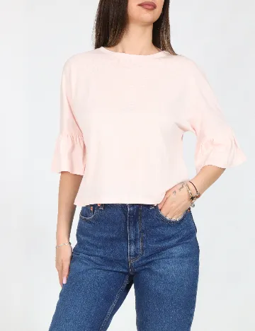 Bluza Bershka, roz deschis