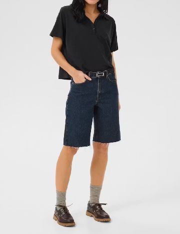 Pantaloni scurti My Essential Wardrobe, bleumarin