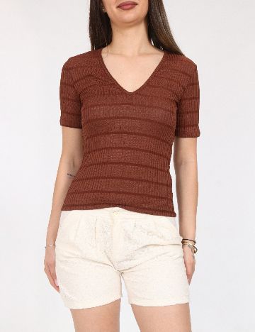 Pantaloni scurti Zara, alb