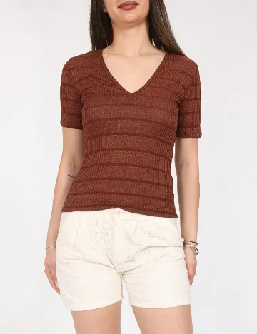 Pantaloni scurti Zara, alb