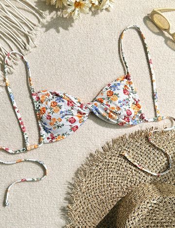 Sutien de baie SHEIN, floral print