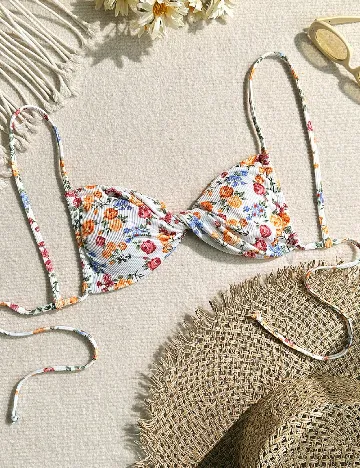 Sutien de baie SHEIN, floral print