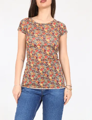 Tricou Zara, floral print