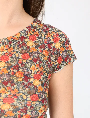 Tricou Zara, floral print
