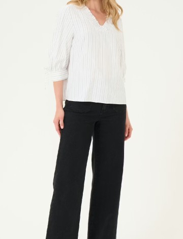 Bluza Kaffe, alb