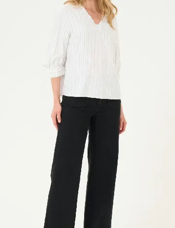 Bluza Kaffe, alb