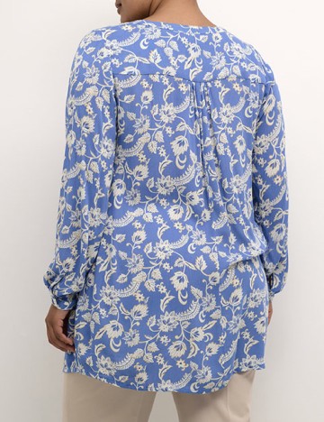 Bluza Kaffe Curve, albastru