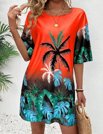 Rochie scurta SHEIN, mix culori