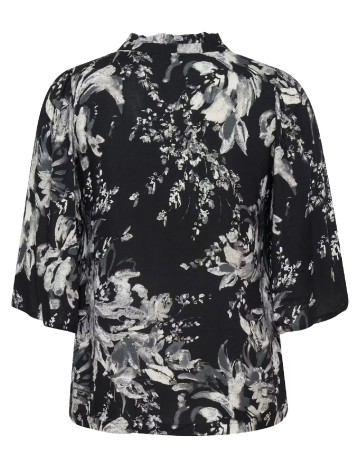 Bluza Kaffe Curve, negru