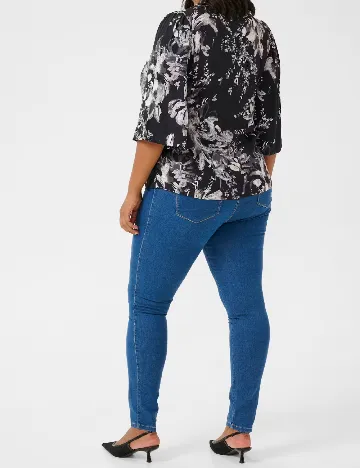 Bluza Kaffe Curve, negru
