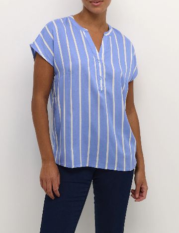 Bluza Kaffe, albastru
