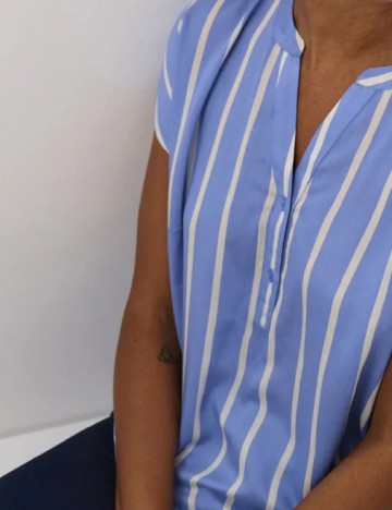 Bluza Kaffe, albastru