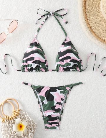 Costum de baie SHEIN, mix culori