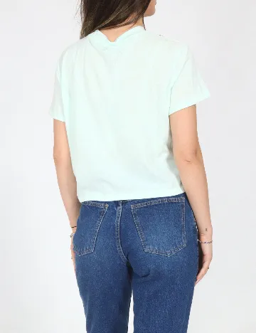 Top Bershka, verde deschis