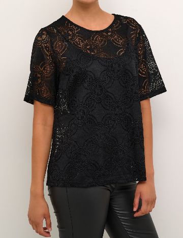 Bluza Kaffe, negru