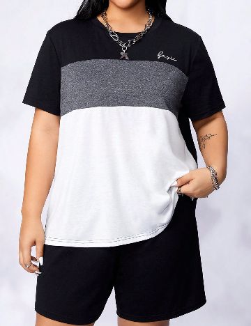 Compleu SHEIN CURVE, negru