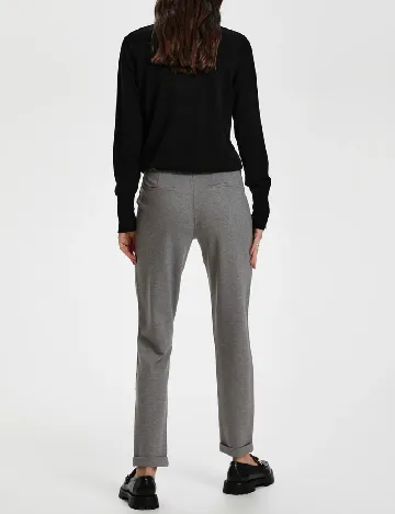 Pantaloni Karen By Simonsen, gri