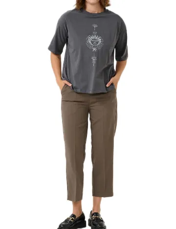 Tricou Kaffe, gri