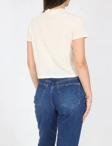 Top Bershka, bej