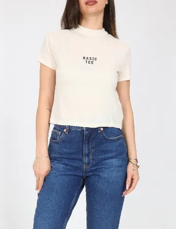 Top Bershka, bej