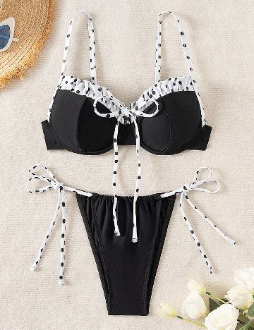 Costum de baie SHEIN, negru