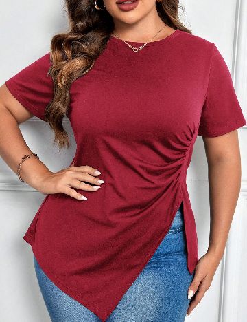 Bluza SHEIN CURVE, rosu