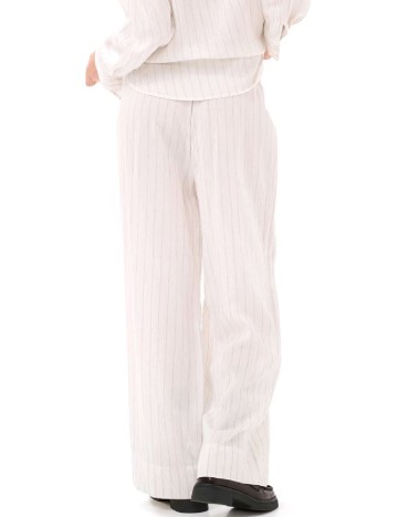 Pantaloni My Essential Wardrobe, alb