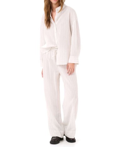Pantaloni My Essential Wardrobe, alb