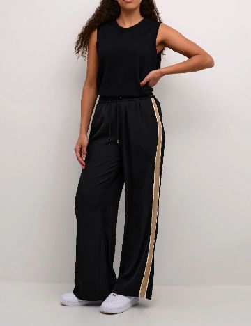Pantaloni Kaffe, negru