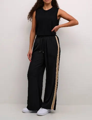 Pantaloni Kaffe, negru