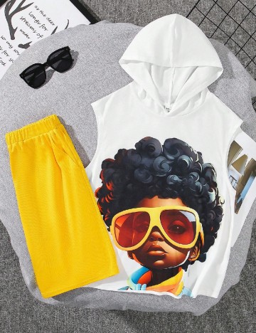 Compleu Shein Kids, mix culori