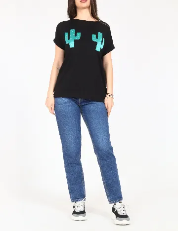 Tricou Bershka, negru