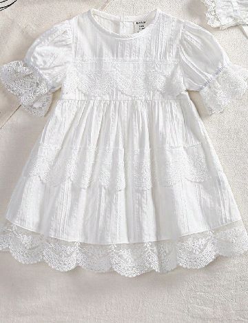 Rochie Shein Kids, alb