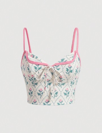 Top SHEIN, crem