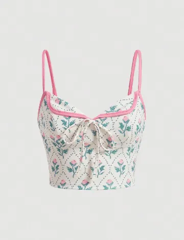 Top SHEIN, crem