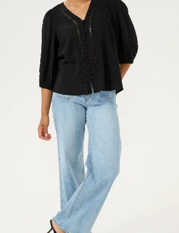 Bluza Kaffe, negru