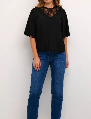 Bluza Kaffe, negru