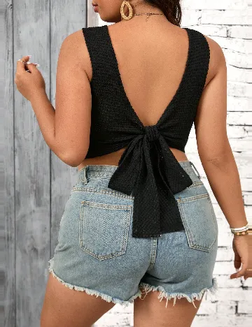 Maiou SHEIN CURVE, negru