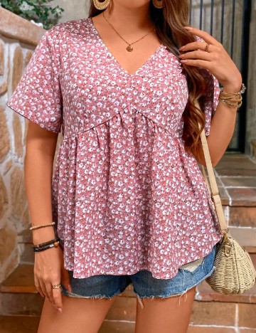 Bluza Emery Rose Curve, roz