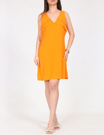 Rochie scurta Zara, portocaliu
