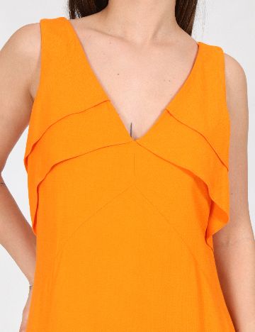 Rochie scurta Zara, portocaliu