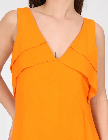 Rochie scurta Zara, portocaliu
