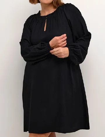 Rochie scurta Kaffe Curve, negru